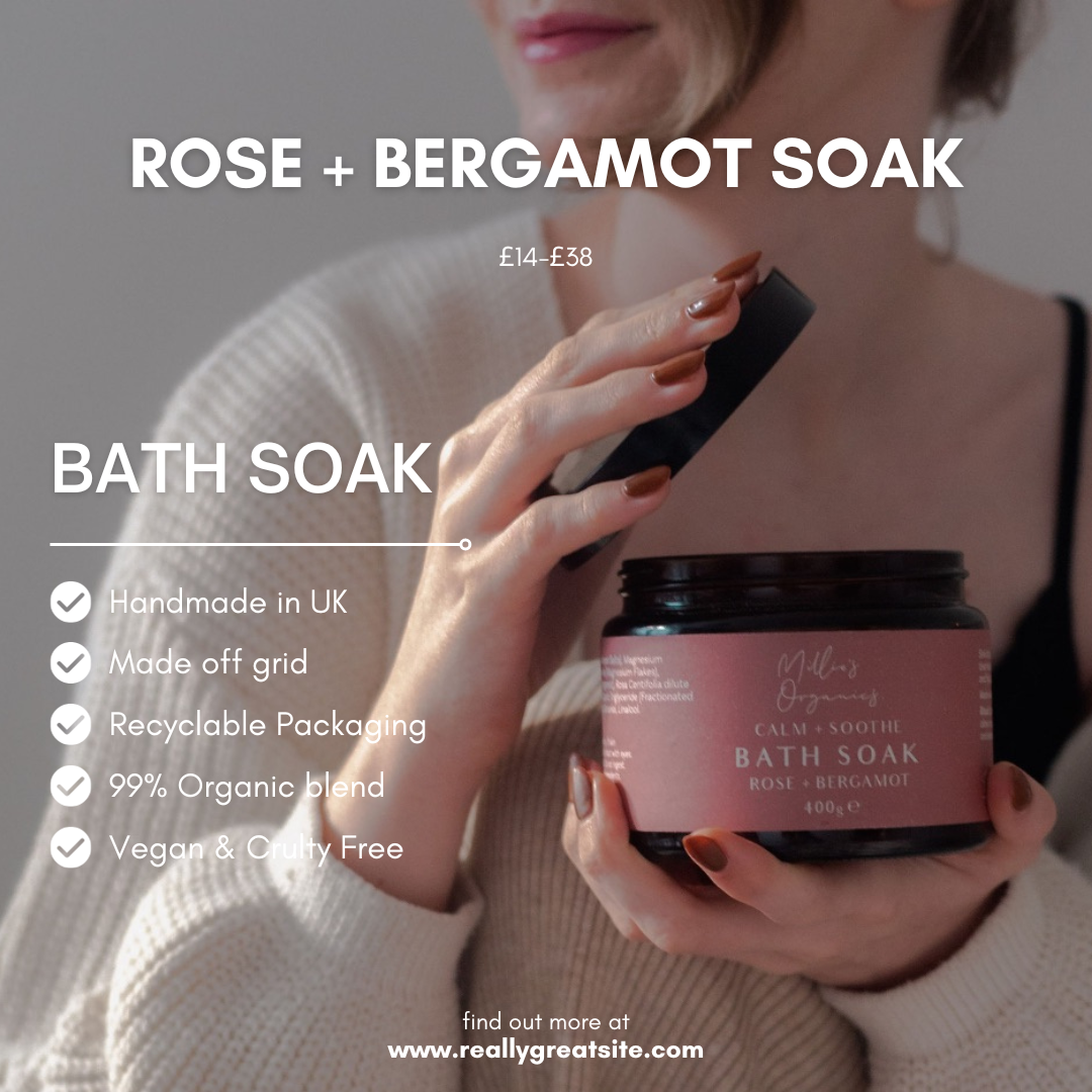 Rose and Bergamot Bath Soak